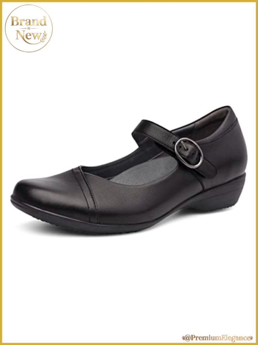 Dansko Fawna Mary Jane Leather Flats Arch Support Comfort